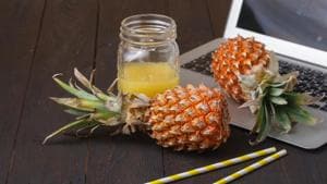 For diabetes patients, pineapples could be a good fruit option. Pineapples are loaded with thiamine (Vitamin B1), Vitamin C, and rich in iron.(Shutterstock)