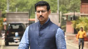 Rajyavardhan Rathore said the NDA government has worked on infrastructure, women and farmers’ issues.(HT/File Photo) Rajyavardhan Rathore said the NDA government has worked on infrastructure, women and farmers’ issues.(HT/File Photo)