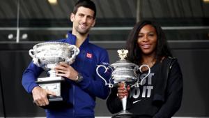 Novak Djokovic (L) hailed Serena Williams as the best female athlete of all time.(File Photo) Novak Djokovic (L) hailed Serena Williams as the best female athlete of all time.(File Photo)