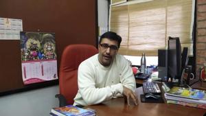 Prof Dheeraj Sharma(HT Photo) Prof Dheeraj Sharma(HT Photo)