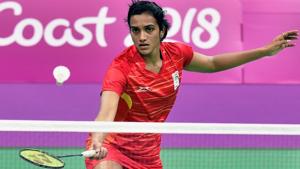 PV Sindhu, who won two medals at the 2018 Commonwealth Games, was forced out of the Uber Cup due to injury.(PTI) PV Sindhu, who won two medals at the 2018 Commonwealth Games, was forced out of the Uber Cup due to injury.(PTI)