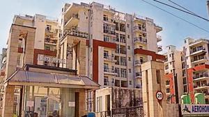 Aero Homes at Ghazipur Road in Zirakpur.(HT File) Aero Homes at Ghazipur Road in Zirakpur.(HT File)