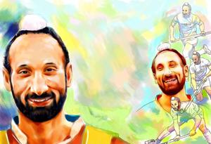 Sardar Singh had captained India’s triumphant men’s hockey side at the 2014 Asian Games and is eager to be part of the team’s title defence this year.(Illustration by Biswajit Debnath/HT) Sardar Singh had captained India’s triumphant men’s hockey side at the 2014 Asian Games and is eager to be part of the team’s title defence this year.(Illustration by Biswajit Debnath/HT)