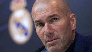 Zinedine Zidane managed Real Madrid for 145 games.(AP) Zinedine Zidane managed Real Madrid for 145 games.(AP)