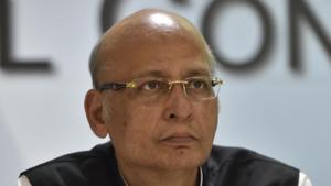 Congress leader Abhishek Manu Singhvi alleges that the social media hub will create detailed profiles of the people by collecting intimate, personal details from social media accounts and emails.(Sonu Mehta/HT Photo) Congress leader Abhishek Manu Singhvi alleges that the social media hub will create detailed profiles of the people by collecting intimate, personal details from social media accounts and emails.(Sonu Mehta/HT Photo)