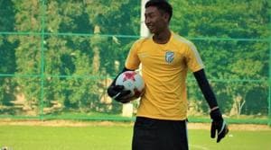 Dheeraj Singh will play for Kerala Blasters in the 2018-19 season of the Indian Super League (ISL).(AIFF) Dheeraj Singh will play for Kerala Blasters in the 2018-19 season of the Indian Super League (ISL).(AIFF)