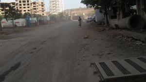 Shankarrao Ghule Patil road construction is pending for the past seven years.(HT PHOTO) Shankarrao Ghule Patil road construction is pending for the past seven years.(HT PHOTO)