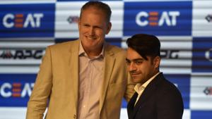 Tom Moody and Waqar Younis will be some of the popular names who will coach in the Global T20 Canada League.(Kunal Patil/HT Photo) Tom Moody and Waqar Younis will be some of the popular names who will coach in the Global T20 Canada League.(Kunal Patil/HT Photo)