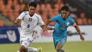 India take on Kenya in the next match of the Intercontinental Cup 2018 in Mumbai on Sunday.(PTI) India take on Kenya in the next match of the Intercontinental Cup 2018 in Mumbai on Sunday.(PTI)
