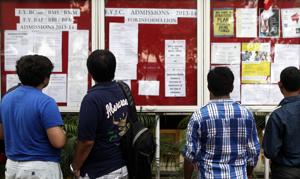 The institute welcomes students and their queries and helps them find answers to questions on courses and seats.(HT File Photo) The institute welcomes students and their queries and helps them find answers to questions on courses and seats.(HT File Photo)