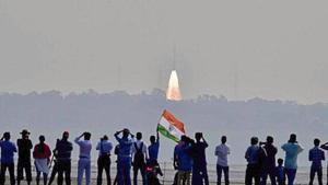 Satellite launches are the most spectacular but risky part of space mission.(HT File Photo) Satellite launches are the most spectacular but risky part of space mission.(HT File Photo)