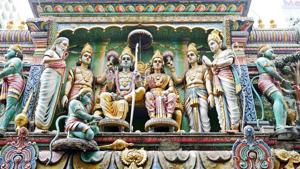 The Sri Krishnan temple underwent renovation for over four years at a cost of nearly SGD 4 million.(Shutterstock) The Sri Krishnan temple underwent renovation for over four years at a cost of nearly SGD 4 million.(Shutterstock)
