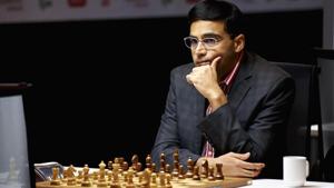 Viswanathan Anand played out a draw in Altibox Norway chess tournament on Monday.(AFP) Viswanathan Anand played out a draw in Altibox Norway chess tournament on Monday.(AFP)