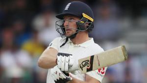Jos Buttler played a major role in England’s victory over Pakistan in the second Test match in Leeds on Sunday.(REUTERS) Jos Buttler played a major role in England’s victory over Pakistan in the second Test match in Leeds on Sunday.(REUTERS)