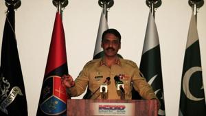 Maj. Gen. Asif Ghafoor, director general of Inter Services Public Relations (ISPR), speaks during a news conference in Rawalpindi, Pakistan, April 17, 2017.(Reuters File Photo) Maj. Gen. Asif Ghafoor, director general of Inter Services Public Relations (ISPR), speaks during a news conference in Rawalpindi, Pakistan, April 17, 2017.(Reuters File Photo)