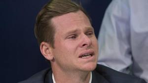 Steve Smith was handed a one-year suspension for his role in the ball-tampering scandal.(AP) Steve Smith was handed a one-year suspension for his role in the ball-tampering scandal.(AP)