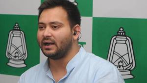 Tejashwi Prasad Yadav, former Deputy chief minister of Bihar, interacts with media at his residence in Patna, Bihar, on May 17, 2018.(Parwaz Khan /HT File Photo) Tejashwi Prasad Yadav, former Deputy chief minister of Bihar, interacts with media at his residence in Patna, Bihar, on May 17, 2018.(Parwaz Khan /HT File Photo)