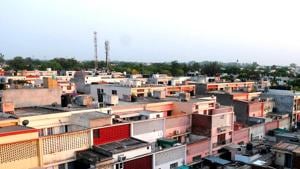 Developed in the 1970s in the second phase of Chandigarh’s development, Sector 37 has small, clustered multi-layered houses.(Ravi Kumar/HT) Developed in the 1970s in the second phase of Chandigarh’s development, Sector 37 has small, clustered multi-layered houses.(Ravi Kumar/HT)