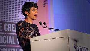 Mandira Bedi happy to be one of the 3,000+ investors of Sagoon(Sagoon) Mandira Bedi happy to be one of the 3,000+ investors of Sagoon(Sagoon)