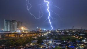 Heavy rains lashed Mumbai on June 4, 2018.(Kunal Patil/HT Photo) Heavy rains lashed Mumbai on June 4, 2018.(Kunal Patil/HT Photo)