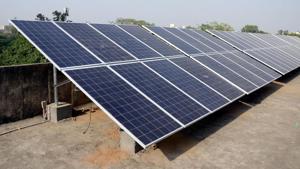 Though the state has reached the power generation target through solar energy, it is way behind its generation target through biomass plants, including the stubble-based.(HT Photo) Though the state has reached the power generation target through solar energy, it is way behind its generation target through biomass plants, including the stubble-based.(HT Photo)