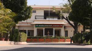 BJP is planning to organise nine ‘rath yatras’ in seven divisions of the state with three state ministers assigned each division.(HT) BJP is planning to organise nine ‘rath yatras’ in seven divisions of the state with three state ministers assigned each division.(HT)
