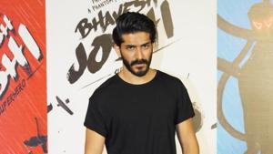 Actor Harshvardhan Kapoor at the trailer launch of Bhavesh Joshi Superhero in Mumbai.(IANS) Actor Harshvardhan Kapoor at the trailer launch of Bhavesh Joshi Superhero in Mumbai.(IANS)