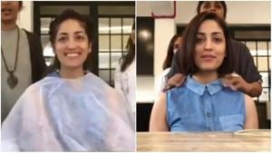 Yami Gautam was nervous at first but loved her final look.(Instagram) Yami Gautam was nervous at first but loved her final look.(Instagram)