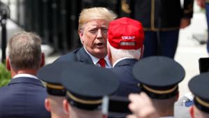 Donald Trump has sacked an aide who said cancer-stricken Senator John McCain’s opposition to a presidential nominee did not matter because “he’s dying anyway”.(Reuters Photo) Donald Trump has sacked an aide who said cancer-stricken Senator John McCain’s opposition to a presidential nominee did not matter because “he’s dying anyway”.(Reuters Photo)