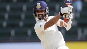 Ajinkya Rahane will be leading the Indian cricket team against Afghanistan in a one-off Test starting June 14 at the M Chinnaswamy Stadium in Bangalore.(REUTERS)
