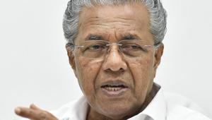 Kerala chief minister Pinarayi Vijayan during an interview in New Delhi.(PTI File Photo) Kerala chief minister Pinarayi Vijayan during an interview in New Delhi.(PTI File Photo)
