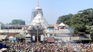 As per the practice of the Jagannath temple as well as the 12th Century shrine rule book, the ornaments that are not being used are kept in the inner chamber of the Ratna Bhandar. The chamber has two locks that are sealed.(PTI File Photo) As per the practice of the Jagannath temple as well as the 12th Century shrine rule book, the ornaments that are not being used are kept in the inner chamber of the Ratna Bhandar. The chamber has two locks that are sealed.(PTI File Photo)