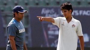 Arjun Tendulkar played in five of the six games and took 18 wickets , including two five-fors and a four-wicket haul in the Cooch Behar tournament.(Facebook) Arjun Tendulkar played in five of the six games and took 18 wickets , including two five-fors and a four-wicket haul in the Cooch Behar tournament.(Facebook)