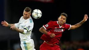 Roberto Firmino has branded Sergio Ramos an “idiot” after the Real Madrid captain aimed a sly dig at him recently.(REUTERS) Roberto Firmino has branded Sergio Ramos an “idiot” after the Real Madrid captain aimed a sly dig at him recently.(REUTERS)