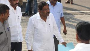 Karnataka Congress president G Parameshwara said the coalition government still has to fill six vacant minister posts.(HT/File Photo) Karnataka Congress president G Parameshwara said the coalition government still has to fill six vacant minister posts.(HT/File Photo)