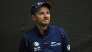 Mike Hesson guided the New Zealand cricket team to the 2015 World Cup final and the world’s top ranking in Twenty20 cricket.(Reuters) Mike Hesson guided the New Zealand cricket team to the 2015 World Cup final and the world’s top ranking in Twenty20 cricket.(Reuters)