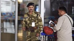 Of the 98 operational airports in the country, the CISF handles security for 59(HT File Photo)