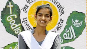 Simranjit Kaur looks forward to studying physics in a Canadian University.(Anil Dayal/HT Photo) Simranjit Kaur looks forward to studying physics in a Canadian University.(Anil Dayal/HT Photo)
