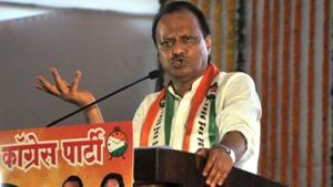 Ajit Pawar, Nationalist Congress Party (NCP) leader and former deputy chief minister, Maharashtra(HT FILE PHOTO) Ajit Pawar, Nationalist Congress Party (NCP) leader and former deputy chief minister, Maharashtra(HT FILE PHOTO)