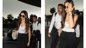 Deepika Padukone hasn’t announced any film after Padmaavat. Is she going for a shoot? (All photos: Viral Bhayani) Deepika Padukone hasn’t announced any film after Padmaavat. Is she going for a shoot? (All photos: Viral Bhayani)