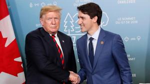 All of Canadian Prime Minister Justin Trudeau’s efforts at mollifying the mercurial American President, earning him the sobriquet of Trump Whisperer, appear to have evaporated like the goodwill during his recent India trip(Reuters) All of Canadian Prime Minister Justin Trudeau’s efforts at mollifying the mercurial American President, earning him the sobriquet of Trump Whisperer, appear to have evaporated like the goodwill during his recent India trip(Reuters)