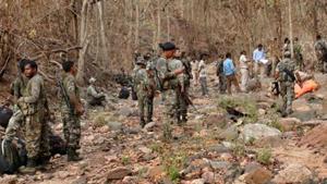 The vehicles set ablaze by suspected Maoists belonged to a firm engaged in constructing a road.(PTI/File Photo) The vehicles set ablaze by suspected Maoists belonged to a firm engaged in constructing a road.(PTI/File Photo)