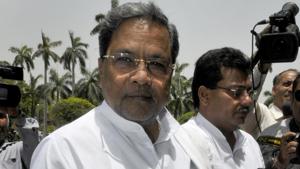 After being walloped in his old Chamundeshwari constituency and barely scraping through in Badami, former CM Siddaramaiah is a pale shadow of his earlier dominant self.(HT/File Photo) After being walloped in his old Chamundeshwari constituency and barely scraping through in Badami, former CM Siddaramaiah is a pale shadow of his earlier dominant self.(HT/File Photo)