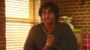 Ranbir Kapoor in a still from the new song from Sanju called Kar Har Maidan Fateh.(Youtube Grab) Ranbir Kapoor in a still from the new song from Sanju called Kar Har Maidan Fateh.(Youtube Grab)