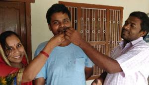 Shivam Kumar said regular studies, notes, revision and problem solving helped him clear the tough exam.(HT Photo) Shivam Kumar said regular studies, notes, revision and problem solving helped him clear the tough exam.(HT Photo)