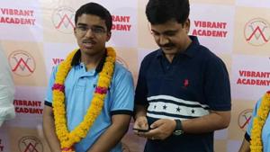 Sahil Jain, all-India rank 2 in the JEE Advanced examination, said he studied for six to seven hours daily, apart from coaching and school.(HT Photo) Sahil Jain, all-India rank 2 in the JEE Advanced examination, said he studied for six to seven hours daily, apart from coaching and school.(HT Photo)