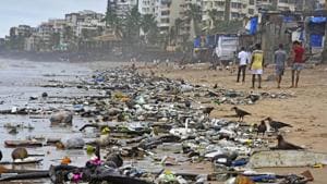 Plastic waste severely affects aquatic life. 2016.(REPRESENTATIONAL PHOTO/HT FILE) Plastic waste severely affects aquatic life. 2016.(REPRESENTATIONAL PHOTO/HT FILE)
