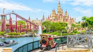 Universal Studios in Sentosa island, Singapore.(Shutterstock) Universal Studios in Sentosa island, Singapore.(Shutterstock)