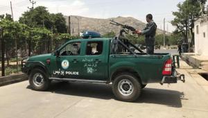 An Afghan police officer keeps watch in Kabul, Afghanistan June 4, 2018.(Reuters File Photo) An Afghan police officer keeps watch in Kabul, Afghanistan June 4, 2018.(Reuters File Photo)