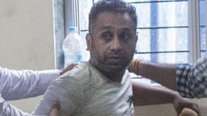 Mumbai-based Sonu Jalan (above), according to the police, has long been a partner of Junior Kolkata, who earlier lived in Mumbai.(Pratik Chorge/HT Photo)